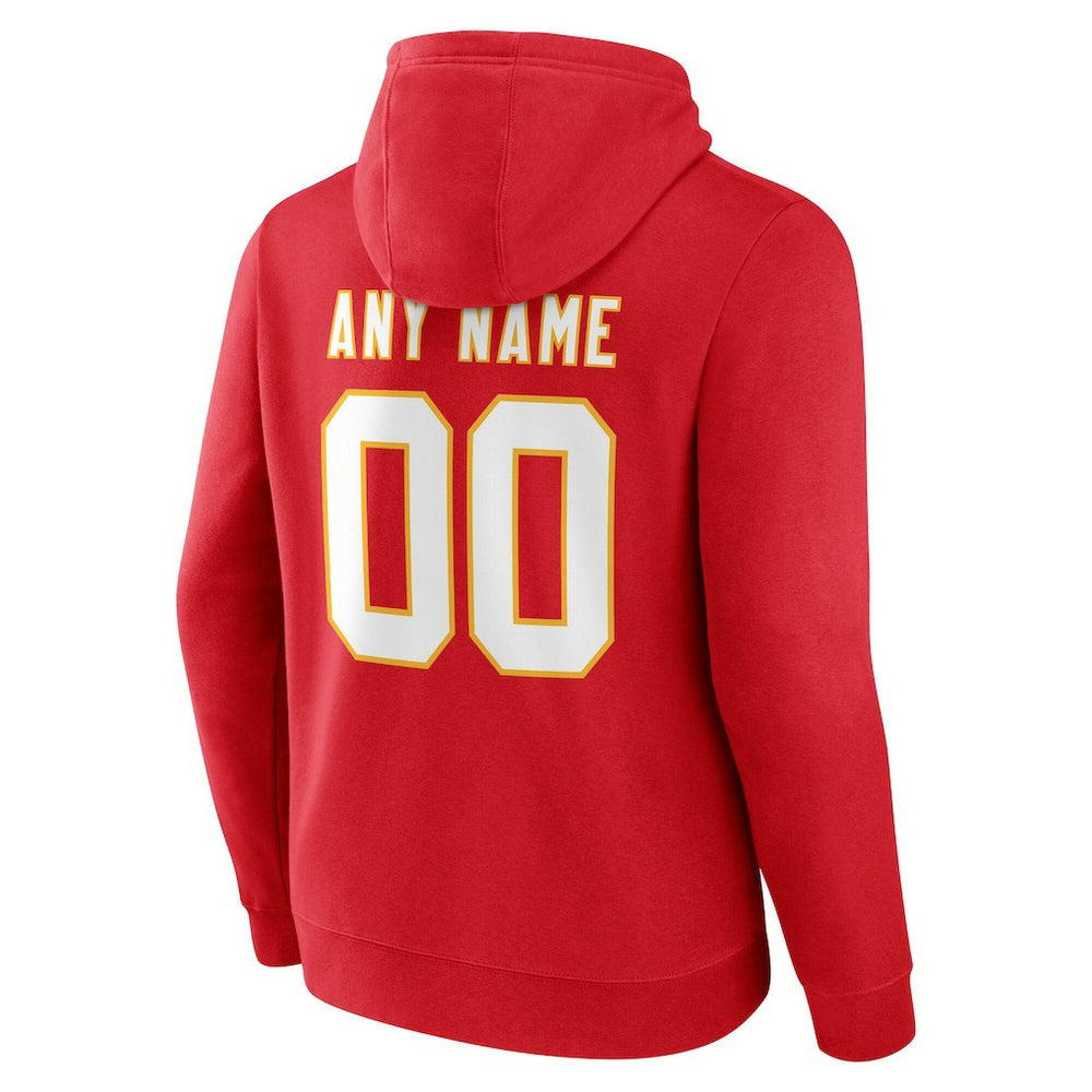 Kansas City Chiefs Team Authentic Personalized Name & Number Hoodie | NFL Near me