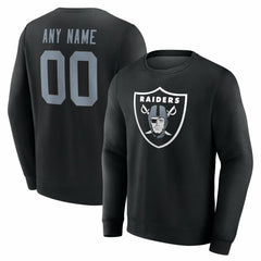 Las Vegas Raiders Team Authentic Personalized Name & Number Sweatshirt | NFL US