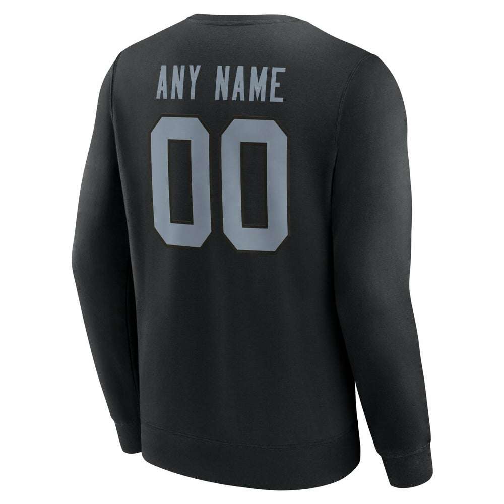 Las Vegas Raiders Team Authentic Personalized Name & Number Sweatshirt | NFL US