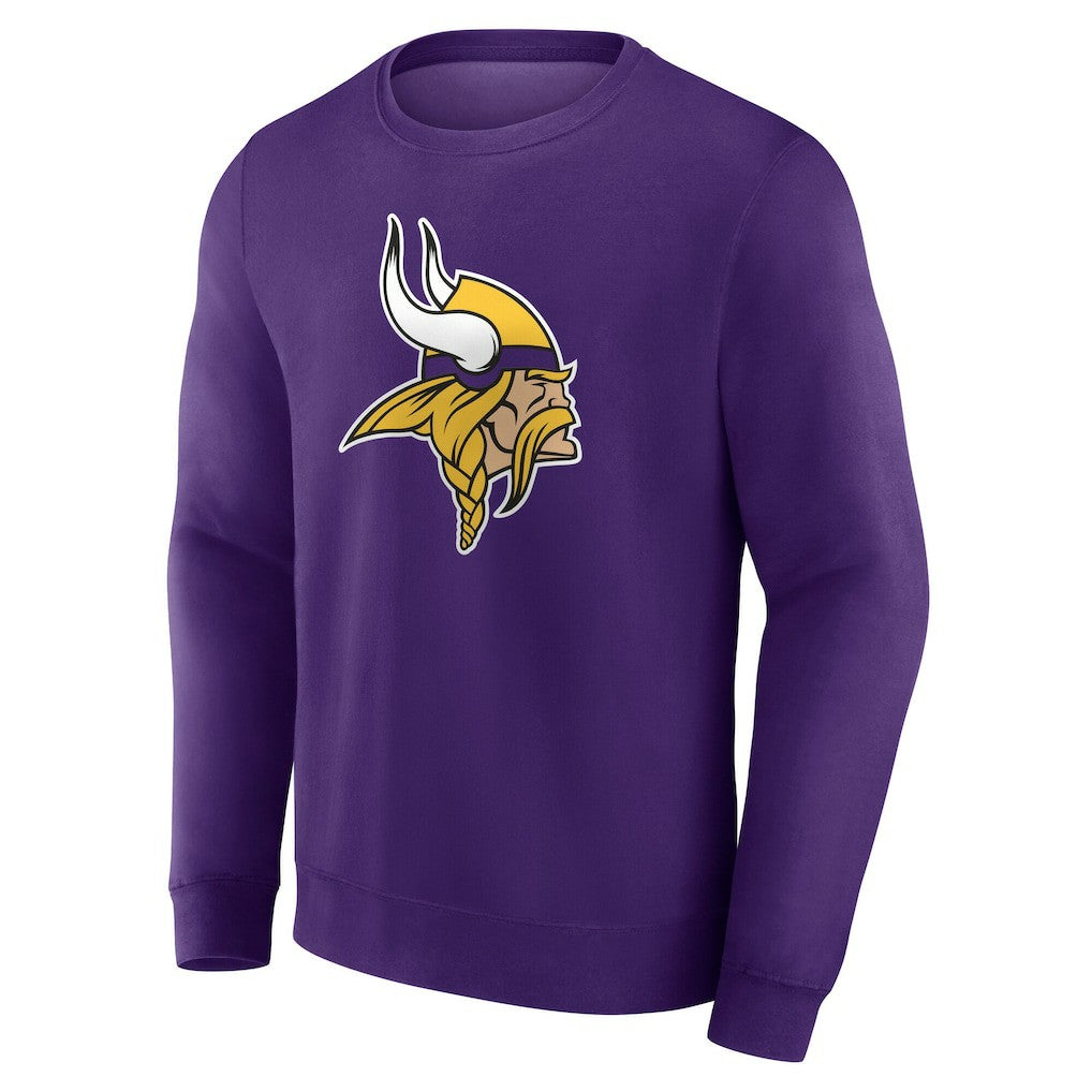 Minnesota Vikings Team Authentic Personalized Name & Number Sweatshirt | NFL Outlet