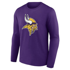 Minnesota Vikings Team Authentic Personalized Name & Number Long Sleeve T-Shirt | NFL US