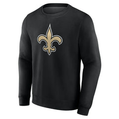 New Orleans Saints Team Authentic Personalized Name & Number Sweatshirt | NFL Discount