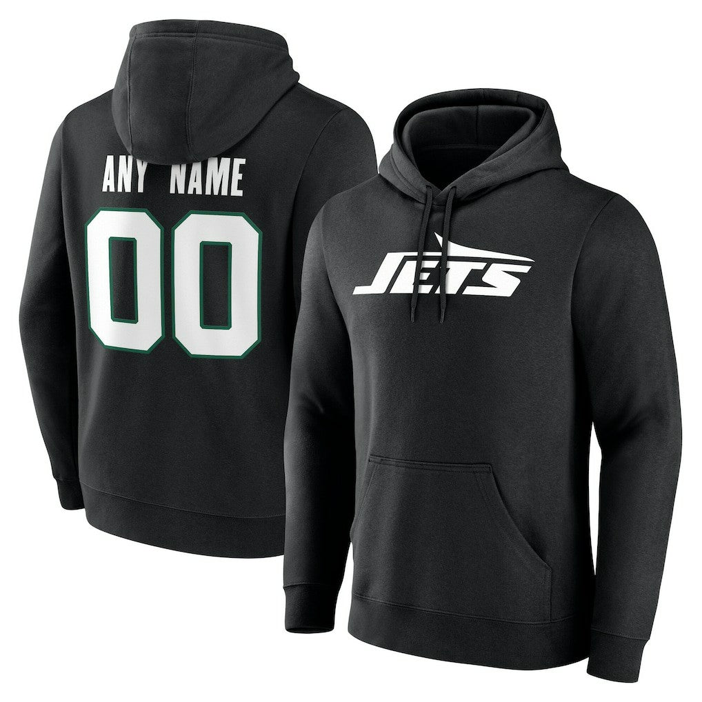 New York Jets Team Authentic Personalized Name & Number Hoodie | NFL Near me