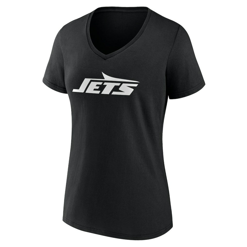 New York Jets Women's Team Authentic Personalized Name & Number V-Neck T-Shirt | NFL Near me
