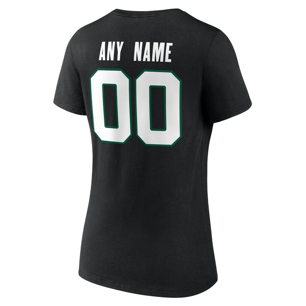 New York Jets Women's Team Authentic Personalized Name & Number V-Neck T-Shirt | NFL Near me