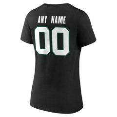 New York Jets Women's Team Authentic Personalized Name & Number V-Neck T-Shirt | NFL Near me