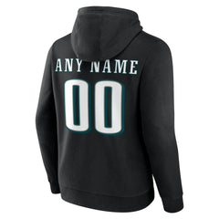 Philadelphia Eagles Team Authentic Personalized Name & Number Hoodie | NFL On sale