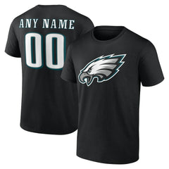 Philadelphia Eagles Team Authentic Personalized Name & Number T-Shirt | NFL New