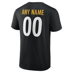 Pittsburgh Steelers Team Authentic Personalized Name & Number T-Shirt | NFL US