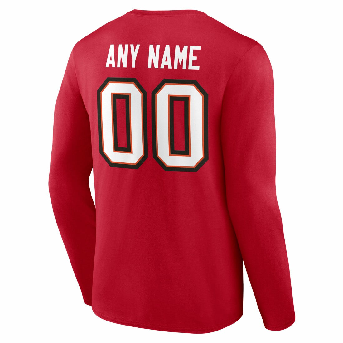 Tampa Bay Buccaneers Team Authentic Personalized Name & Number Long Sleeve T-Shirt | NFL Online