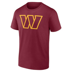 Washington Commanders Team Authentic Personalized Name & Number T-Shirt | NFL Sale