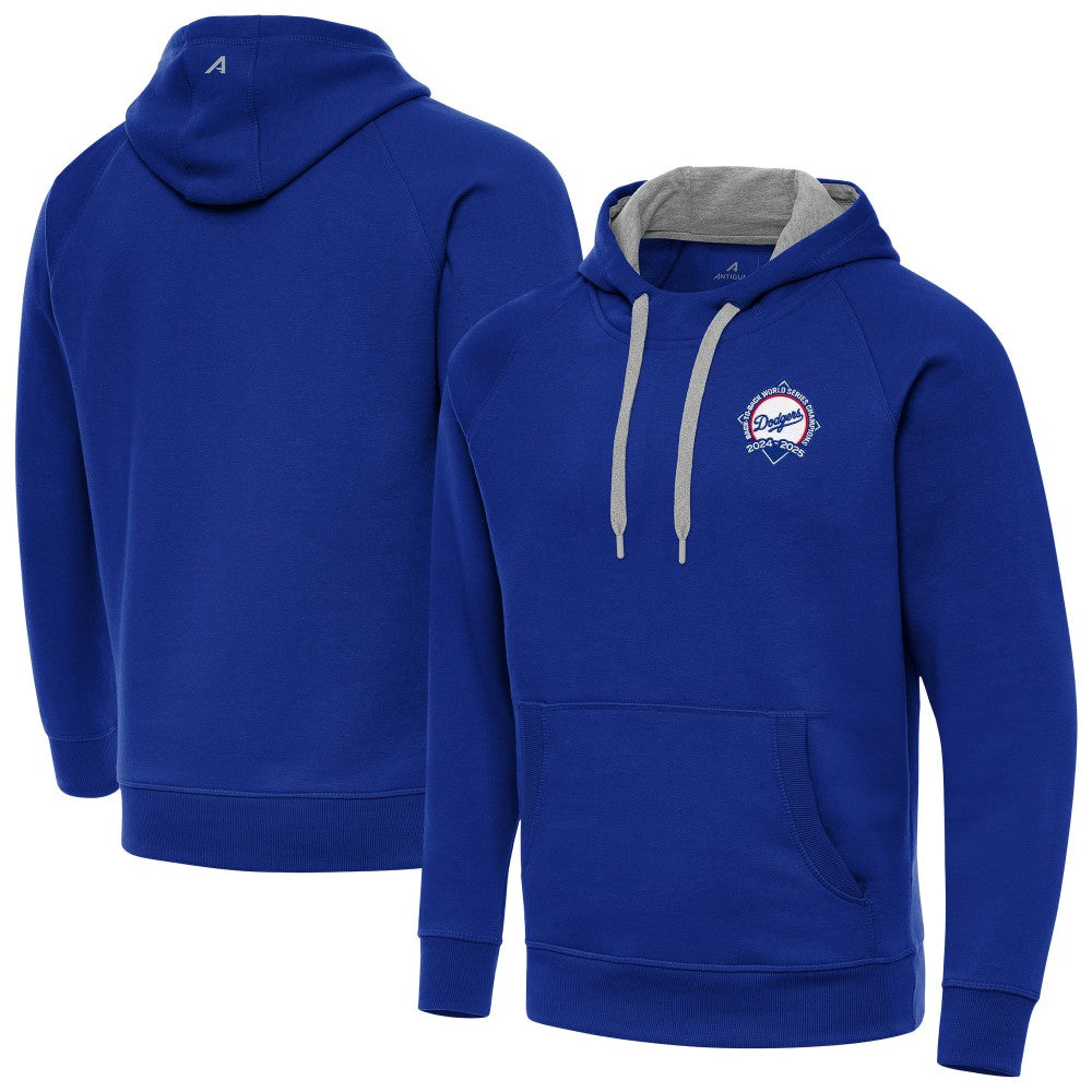 Los Angeles Dodgers Antigua Back-to-Back World Series Champions Victory Hoodie - MLB Hoodies