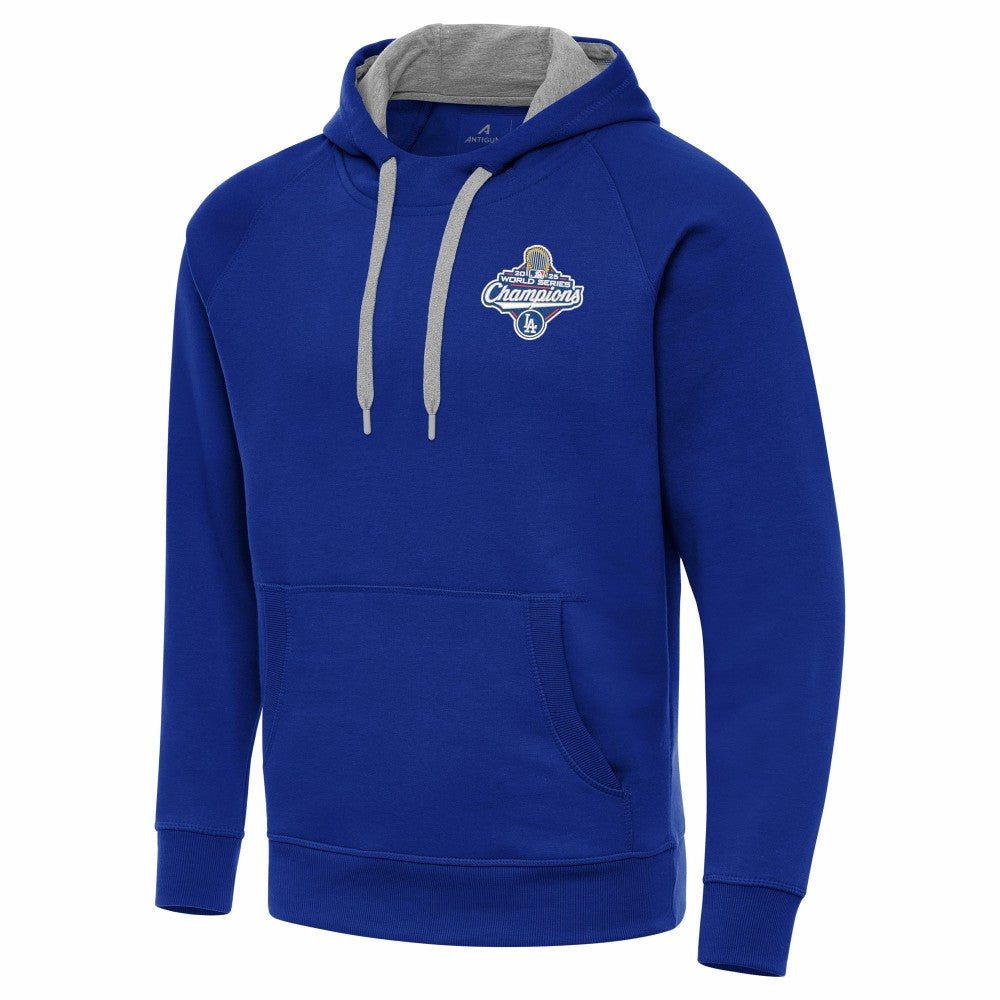 Los Angeles Dodgers Antigua 2025 World Series Champions Victory Hoodie - MLB Hoodies
