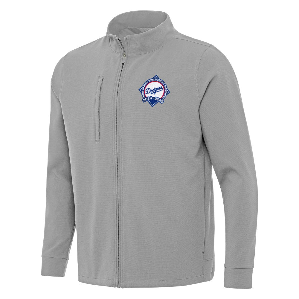 Los Angeles Dodgers Antigua Back-to-Back World Series Champions Regard Full-Zip Jacket - MLB Jackets