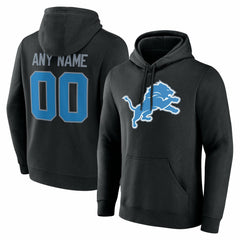 Detroit Lions Big & Tall Team Authentic Custom Hoodie | NFL Outlet