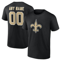 New Orleans Saints Big & Tall Team Authentic Custom T-Shirt | NFL Online