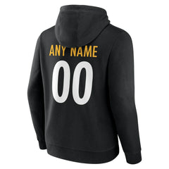 Pittsburgh Steelers Big & Tall Team Authentic Custom Hoodie | NFL On sale