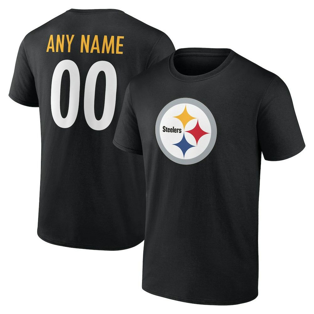 Pittsburgh Steelers Big & Tall Team Authentic Custom T-Shirt | NFL On sale