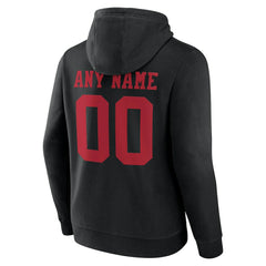 San Francisco 49ers Big & Tall Team Authentic Custom Hoodie | NFL US