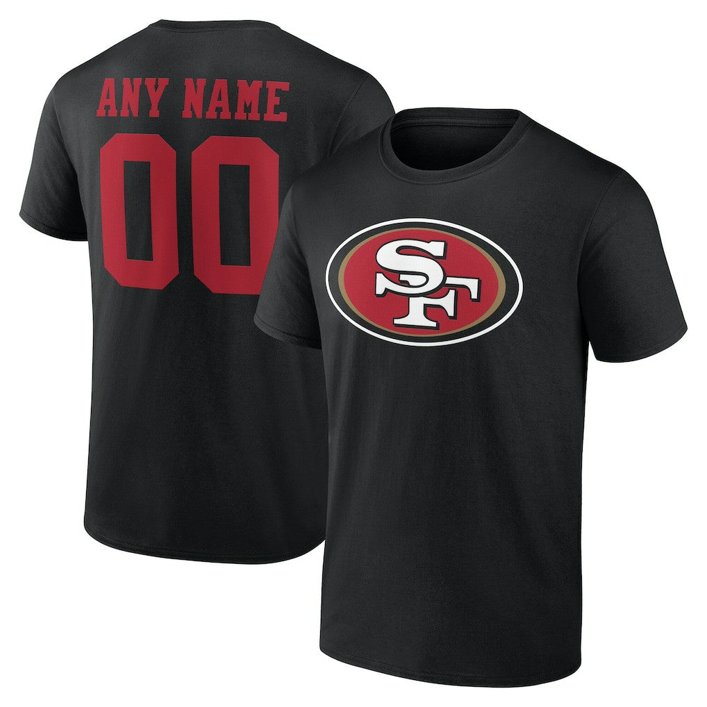 San Francisco 49ers Big & Tall Team Authentic Custom T-Shirt | NFL Discount