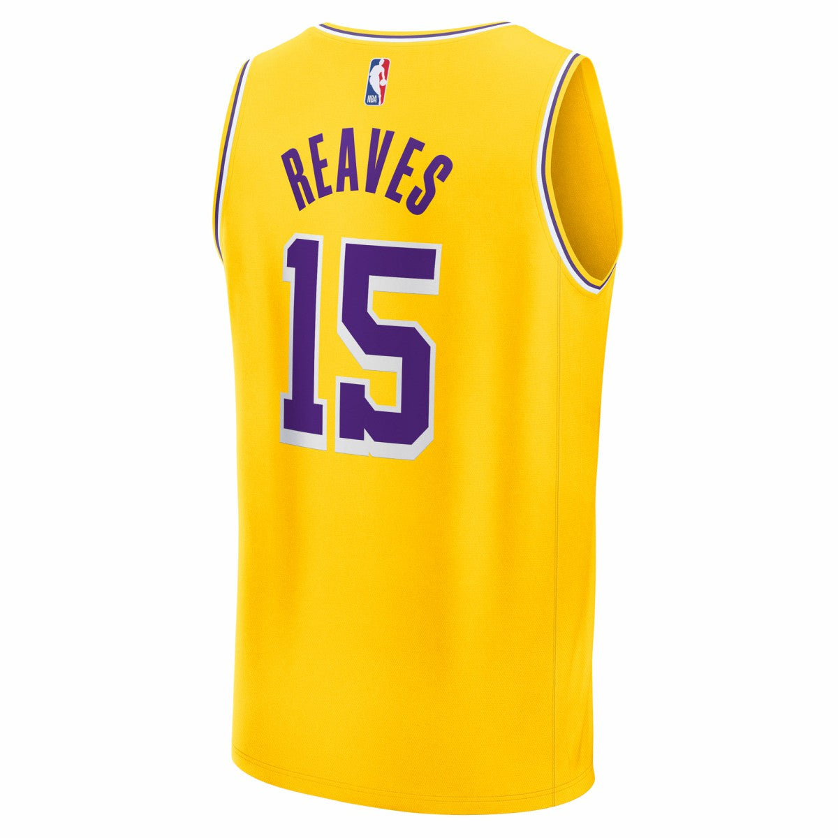 Gold Austin Reaves Los Angeles Lakers Youth Fast Break Replica Jersey | NBA