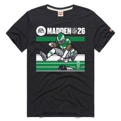 Philadelphia Eagles Saquon Barkley  Homage Unisex Madden NFL '26 Retro Cover Tri-Blend T-Shirt | NFL Online