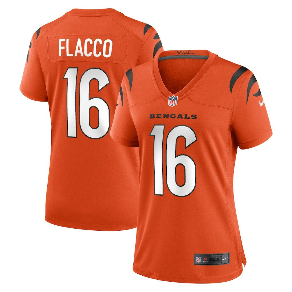 Cincinnati Bengals Joe Flacco  Women's Alternate Game Jersey | NFL New