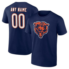 Chicago Bears Big & Tall Team Authentic Custom T-Shirt | NFL On sale
