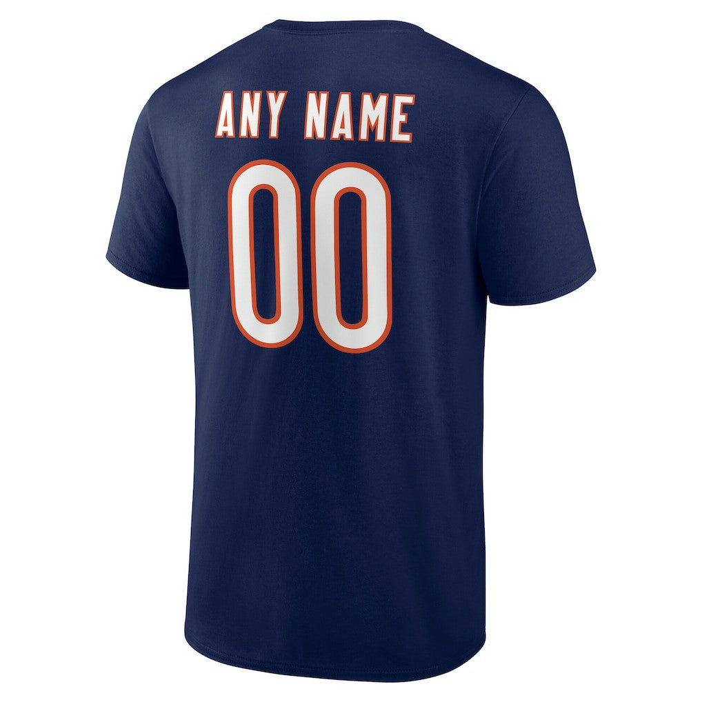 Chicago Bears Big & Tall Team Authentic Custom T-Shirt | NFL On sale