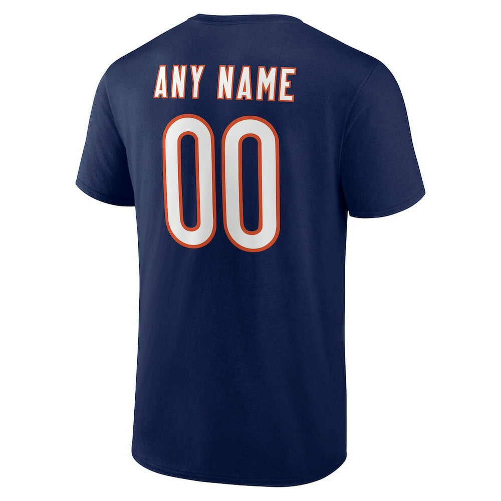 Chicago Bears Big & Tall Team Authentic Custom T-Shirt | NFL On sale
