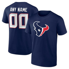Houston Texans Big & Tall Team Authentic Custom T-Shirt | NFL On sale