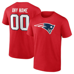 New England Patriots Big & Tall Team Authentic Custom T-Shirt | NFL Discount