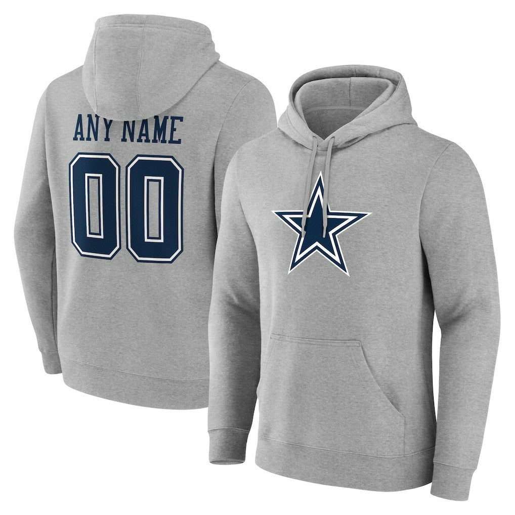 Dallas Cowboys Big & Tall Team Authentic Custom Hoodie | NFL New