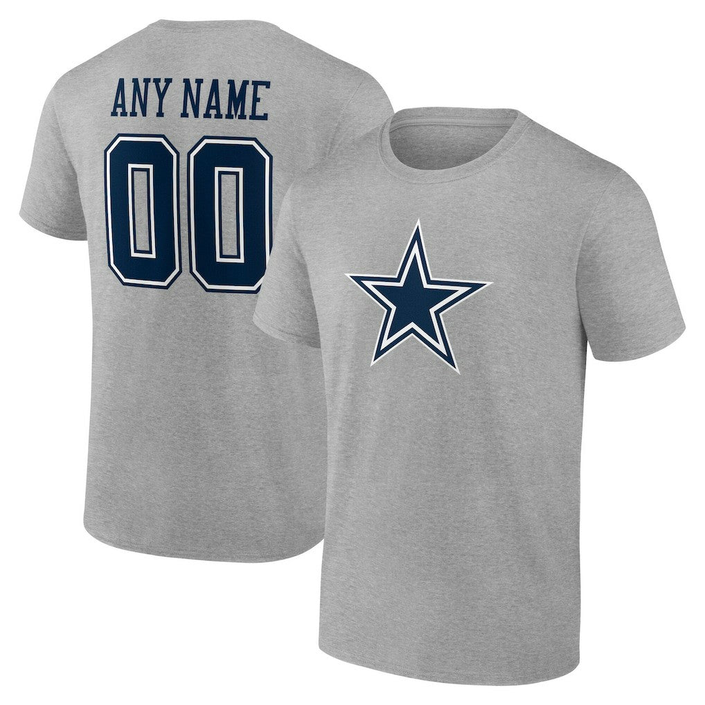 Dallas Cowboys Big & Tall Team Authentic Custom T-Shirt | NFL Hot