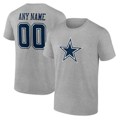 Dallas Cowboys Big & Tall Team Authentic Custom T-Shirt | NFL Hot