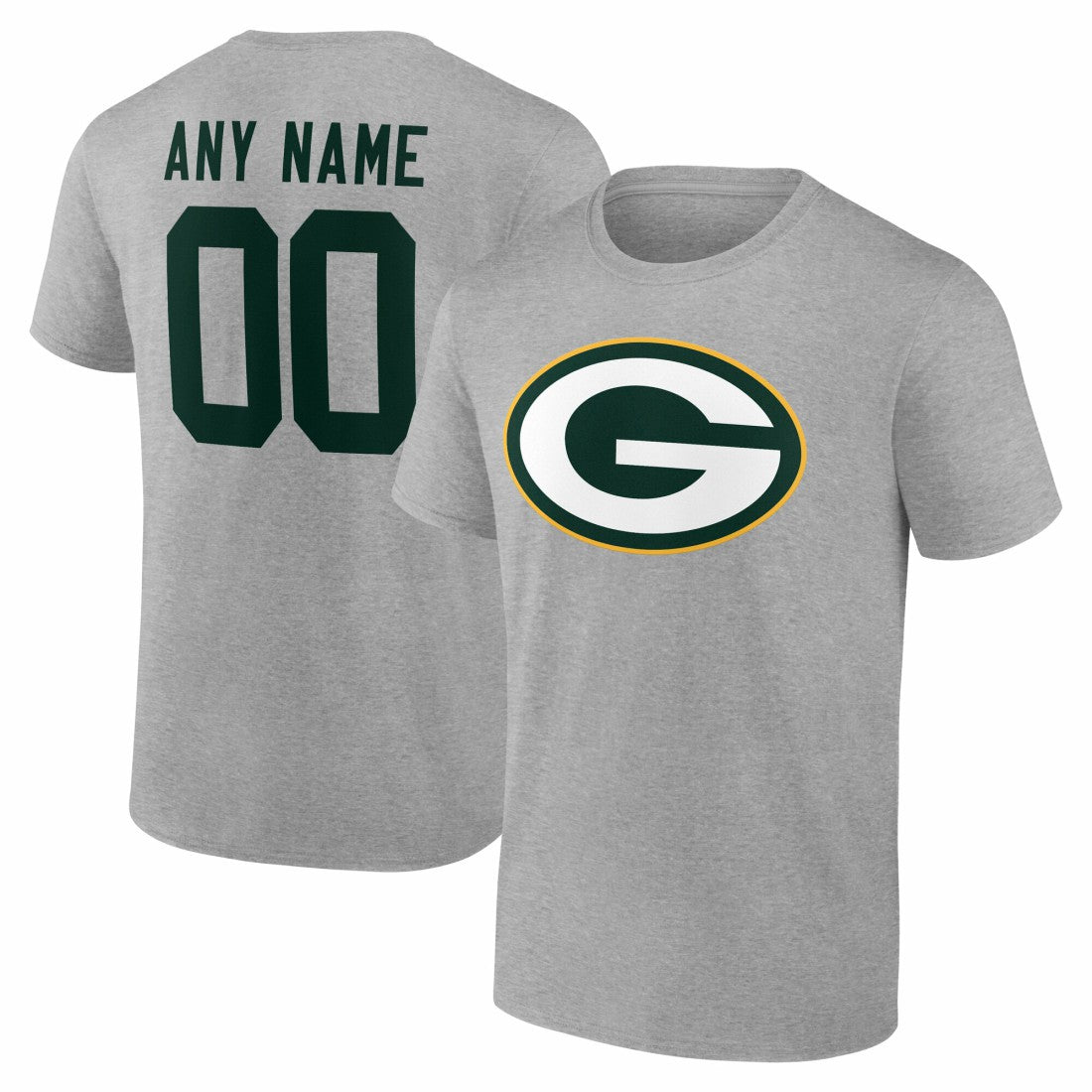 Green Bay Packers Big & Tall Team Authentic Custom T-Shirt | NFL US