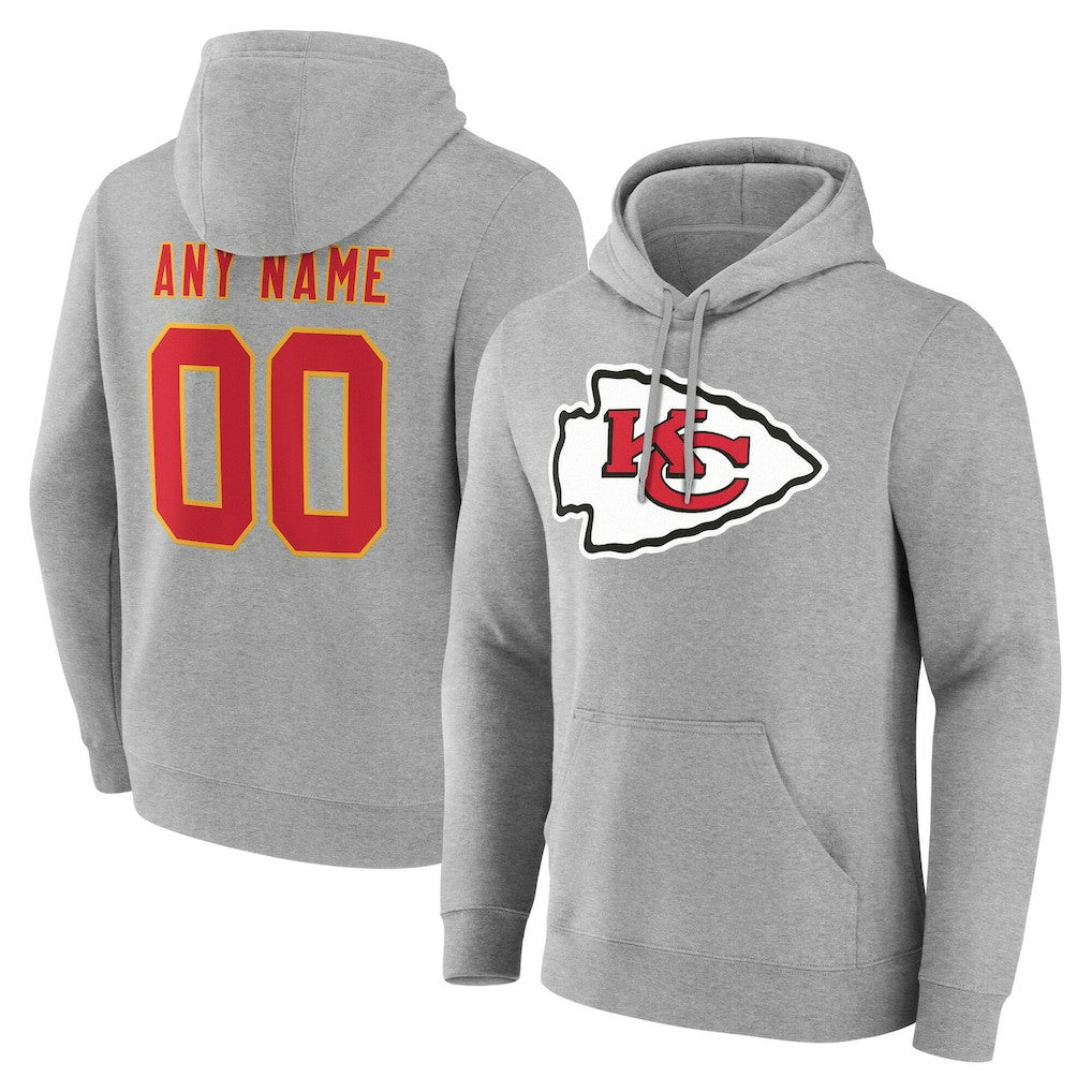 Kansas City Chiefs Big & Tall Team Authentic Custom Hoodie | NFL Online