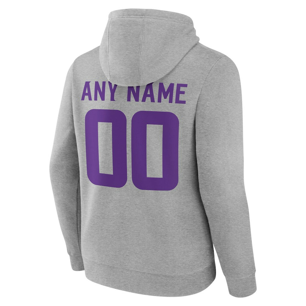 Minnesota Vikings Big & Tall Team Authentic Custom Hoodie | NFL Online