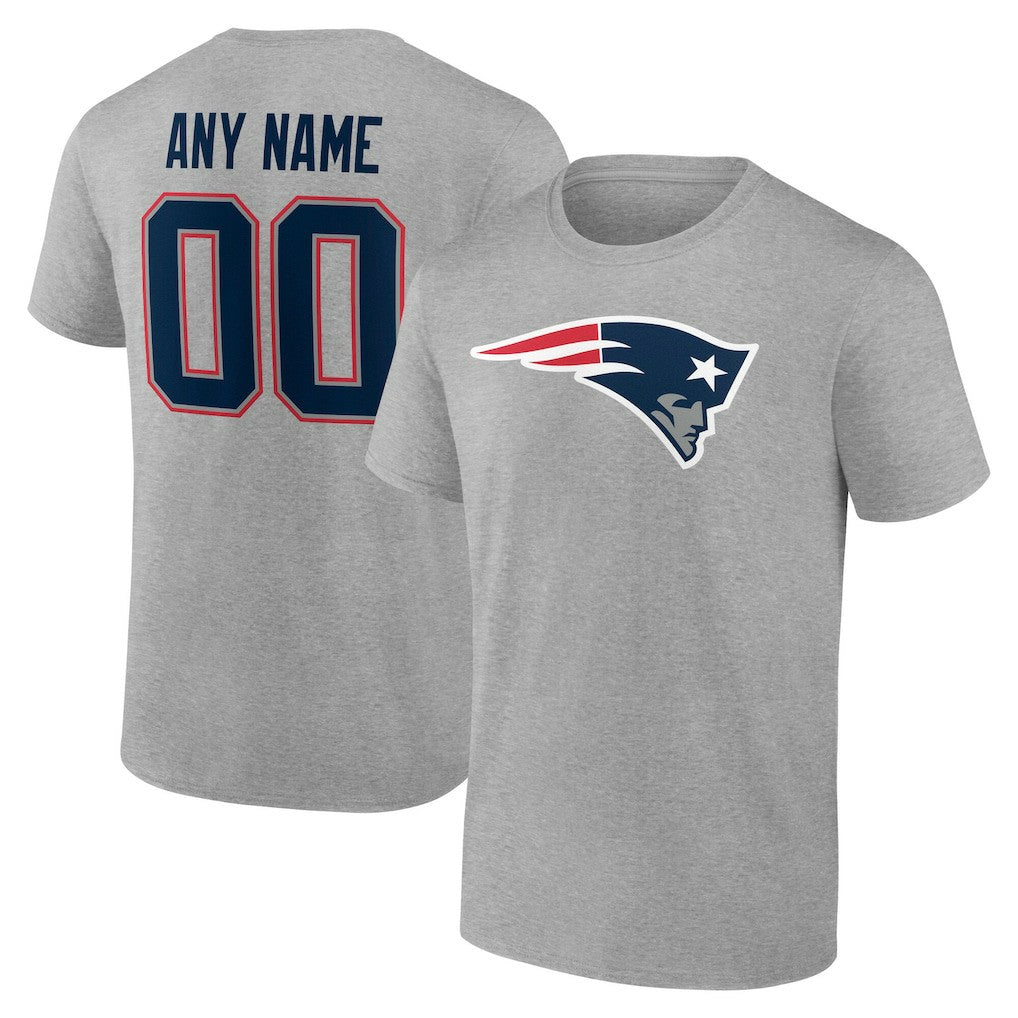 New England Patriots Big & Tall Team Authentic Custom T-Shirt | NFL Online