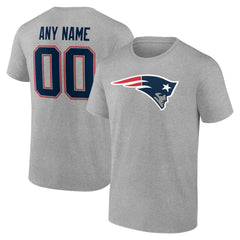 New England Patriots Big & Tall Team Authentic Custom T-Shirt | NFL Online