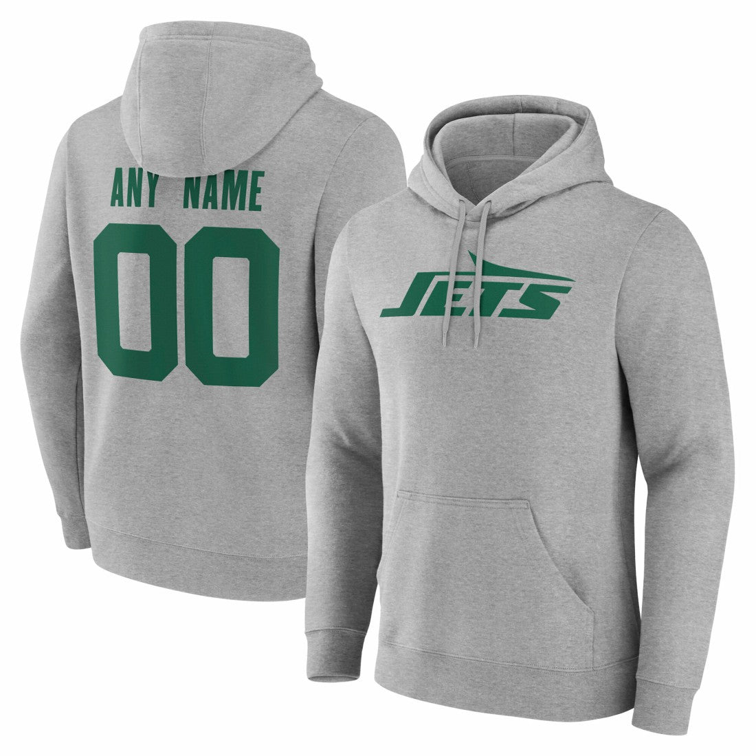 New York Jets Big & Tall Team Authentic Custom Hoodie | NFL US