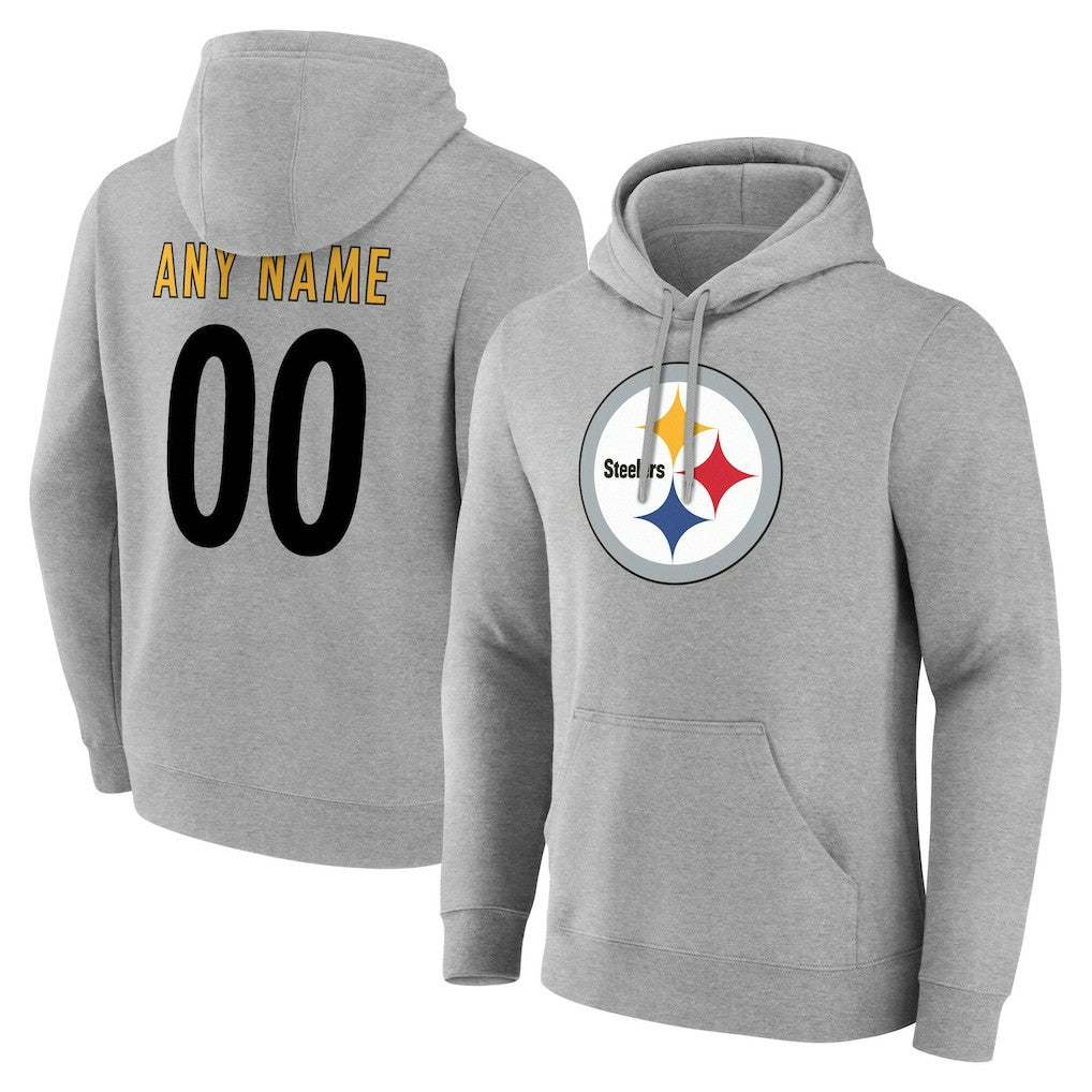 Pittsburgh Steelers Big & Tall Team Authentic Custom Hoodie | NFL Near me