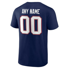 New England Patriots Big & Tall Team Authentic Custom T-Shirt | NFL Discount
