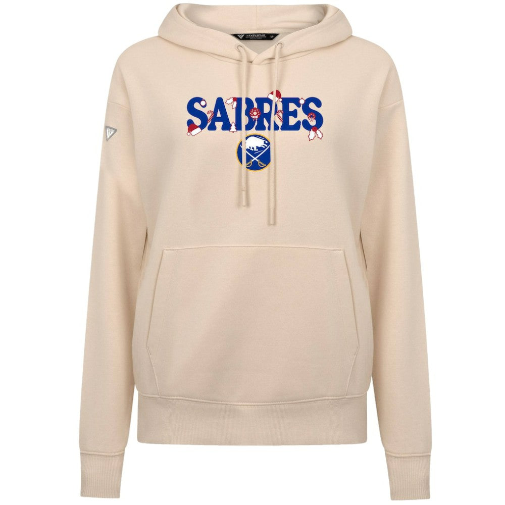 Buffalo Sabres Levelwear Women's Festive Holiday Adorn Hoodie -  NHL Hoodies