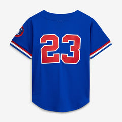 Ryne Sandberg Chicago Cubs Mitchell & Ness Cooperstown Collection 1996 Mesh Batting Practice Button-Up Jersey - MLB Jerseys