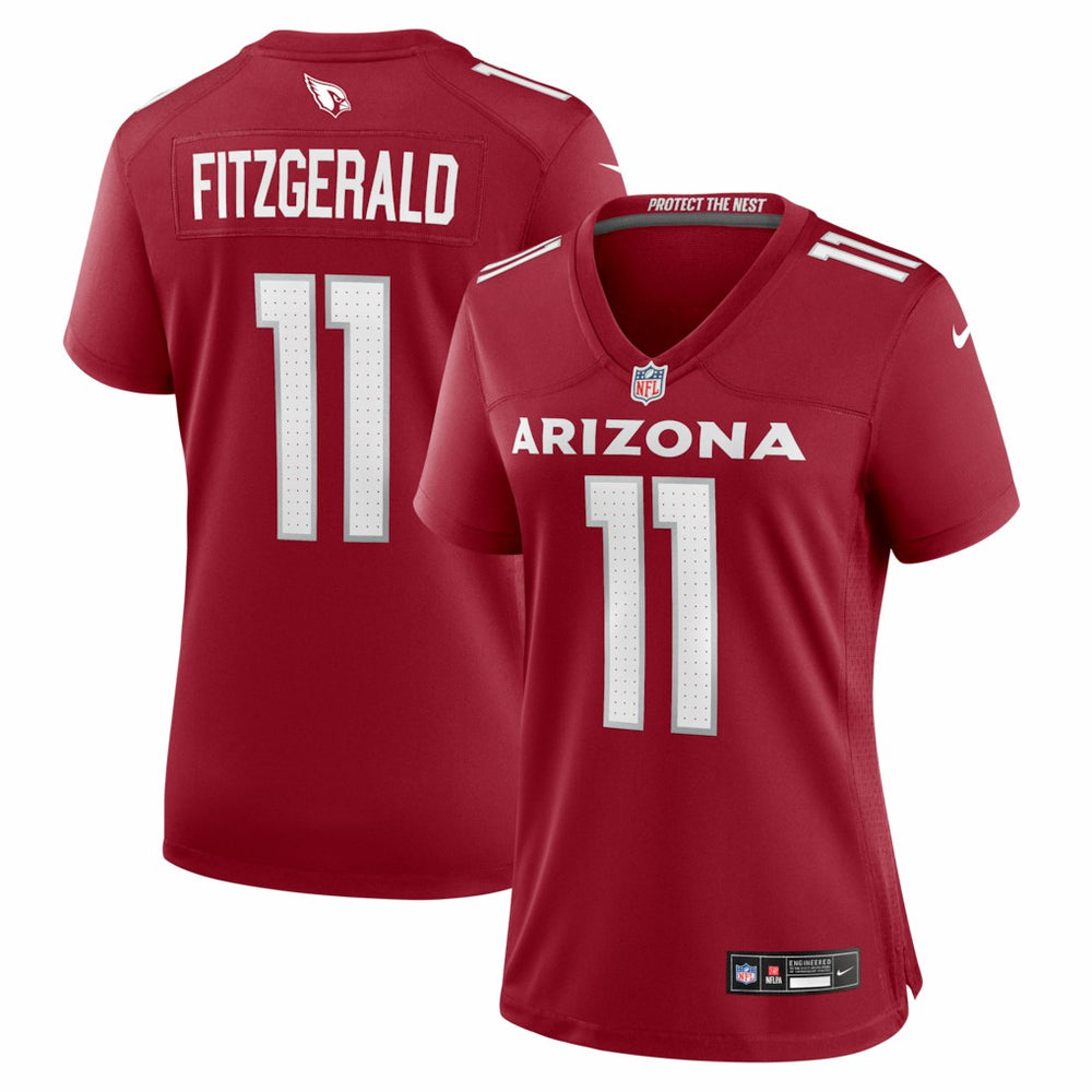 Arizona Cardinals Larry Fitzgerald  Women's Team Retired Game Jersey | NFL Outlet