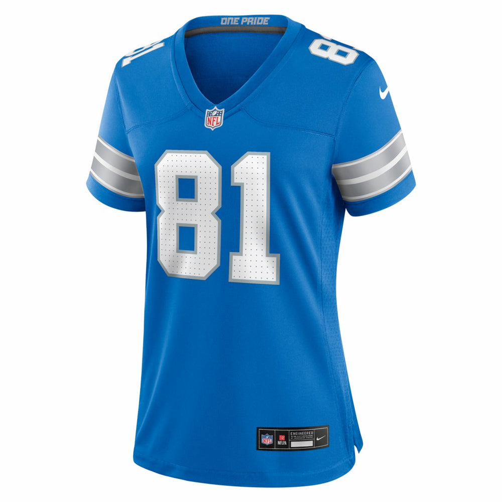 Detroit Lions Calvin Johnson  Women's Team Retired Game Jersey | NFL Outlet