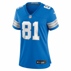 Detroit Lions Calvin Johnson  Women's Team Retired Game Jersey | NFL Outlet