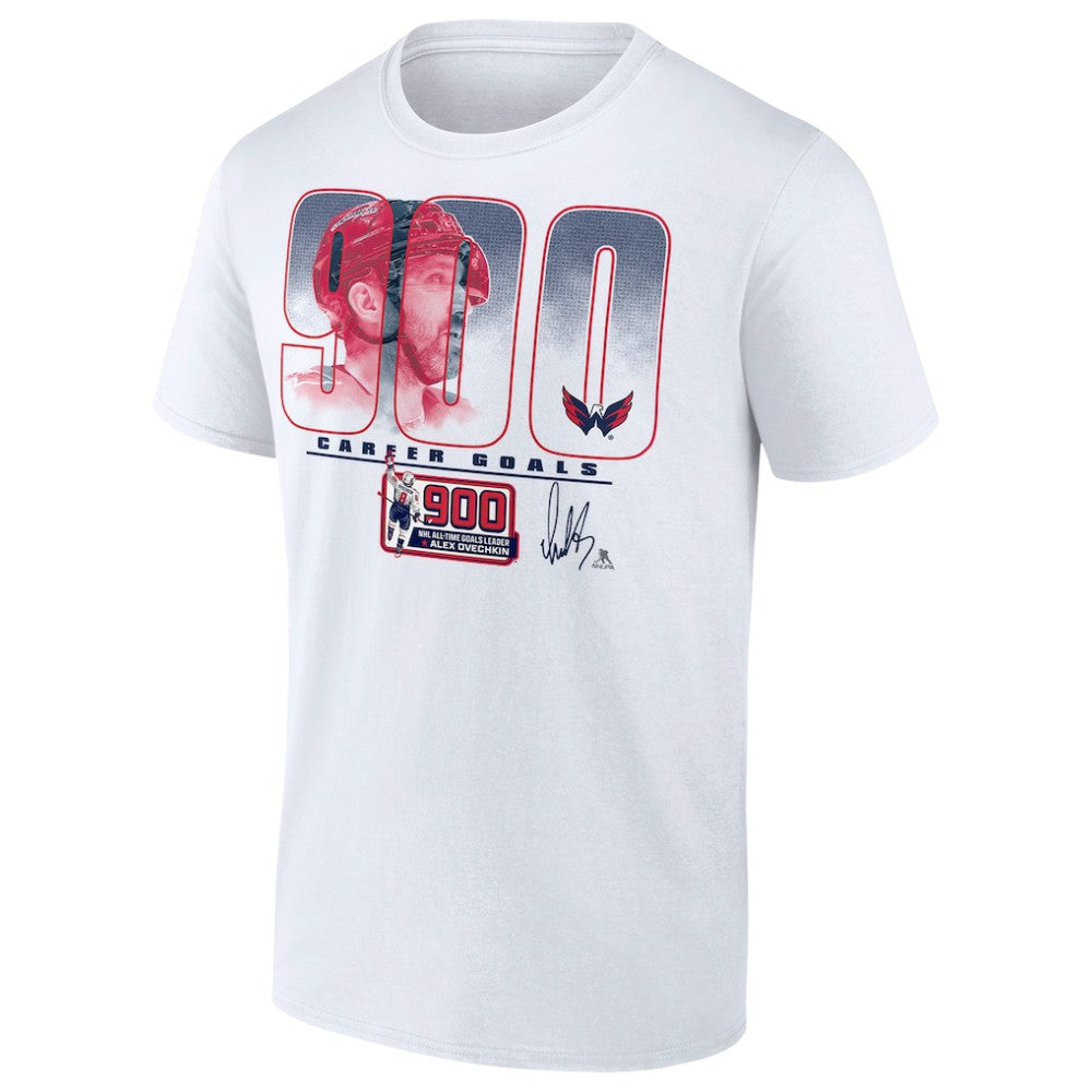 Alexander Ovechkin Washington Capitals 900th Career Goal T-Shirt -  NHL T-shirts