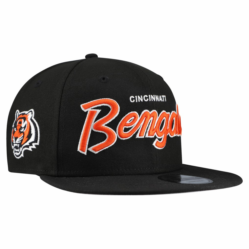 Cincinnati Bengals Main Script 9FIFTY Snapback Hat | NFL Online